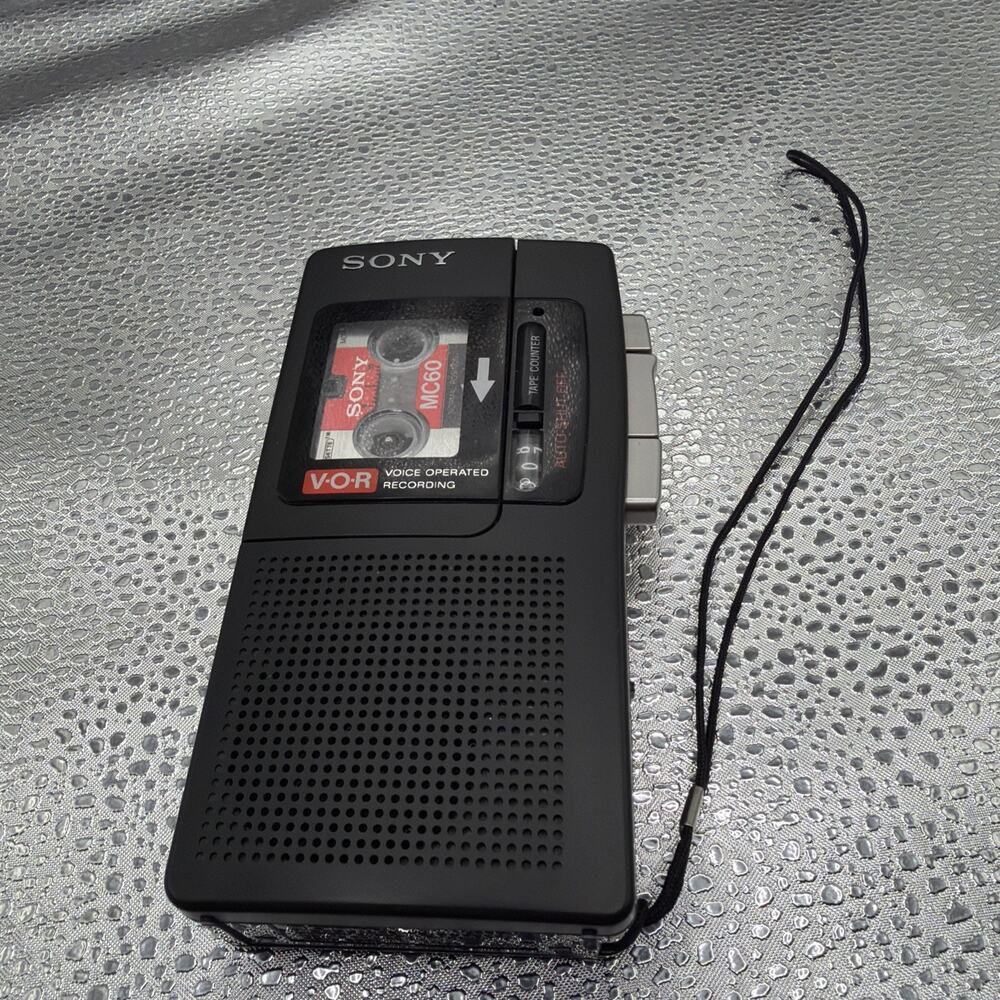 Sony M-550v Voice Operated Recording Micro recorder Tested And Works